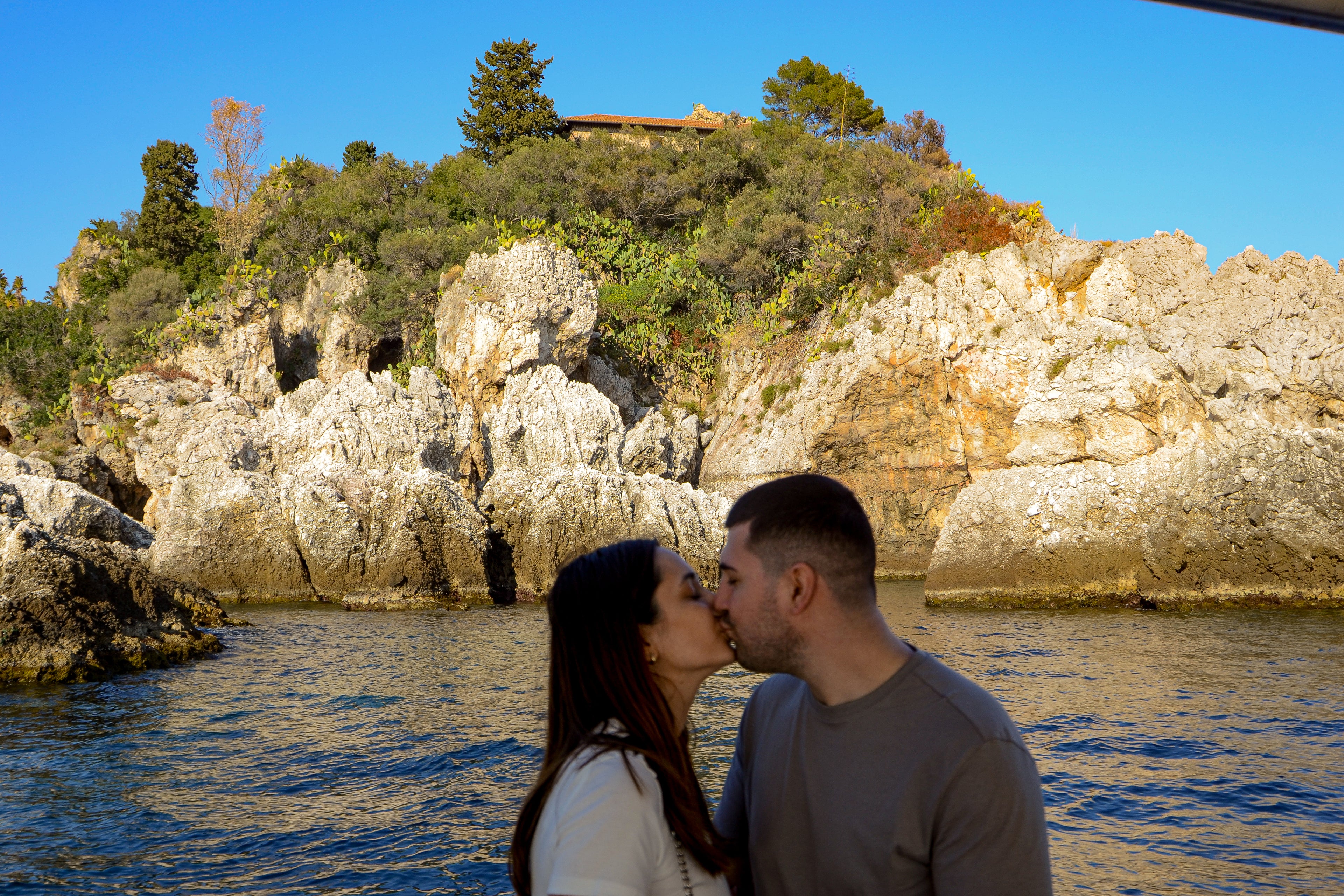 From Isola Bella Beach | 45-Minute Flexible Boat Tour | Blue Grotto & Taormina Coast | 50% Non-Refundable Deposit, Balance Payable on Site | Apr–Oct 2026